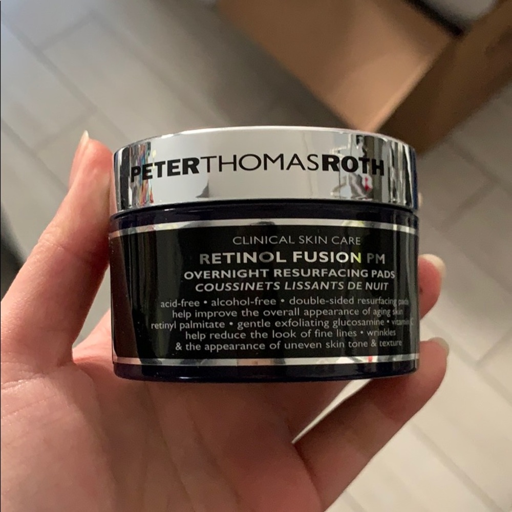 “New” Retinol Fusion PM Overnight resurfacing pads
